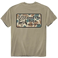Lab Duck Camo Patch Short Sleeve T-Shirt
