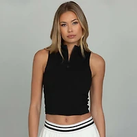 Day to Night Quarter Zip Black