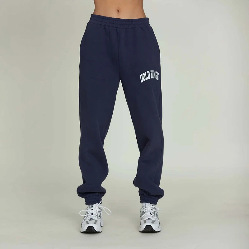 Logo Sweatpants Dark Denim Blue