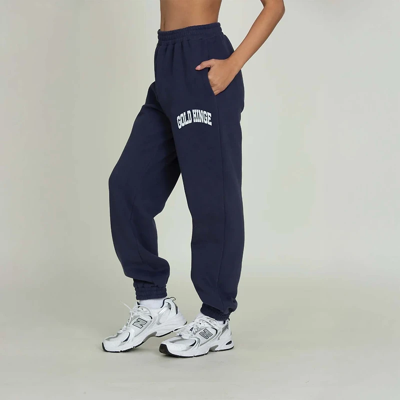 Logo Sweatpants Dark Denim Blue