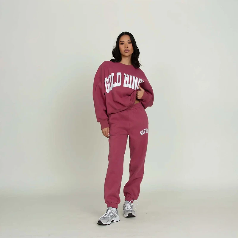 Logo Sweatpants Pale Mulberry