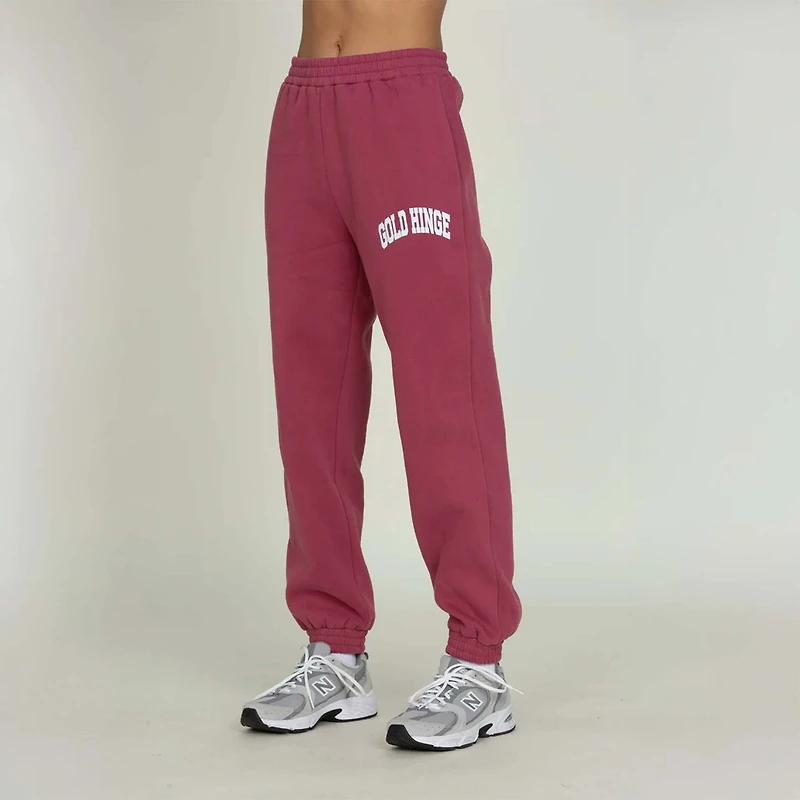Logo Sweatpants Pale Mulberry