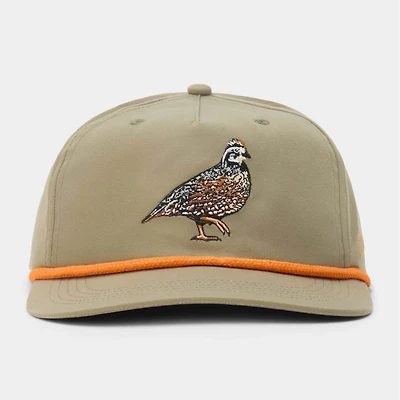 Bobwhite Quail Rope Hat in Sagebrush