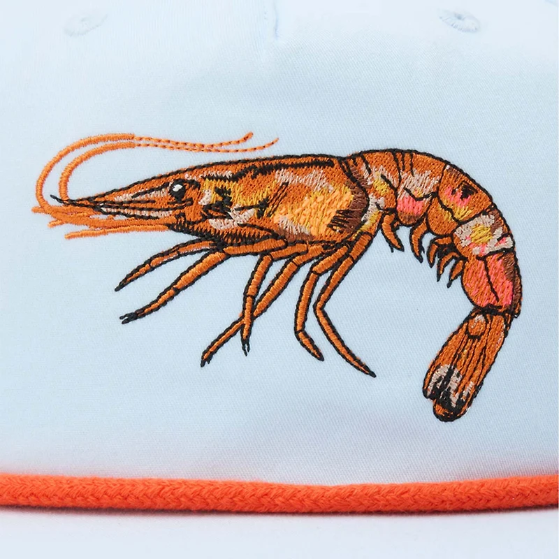 Gulf Shrimp Rope Hat in Icewater