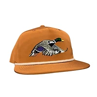 Mallard Rope Snapback in Clay