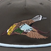 Blue Winged Teal Rope Hat in Raven