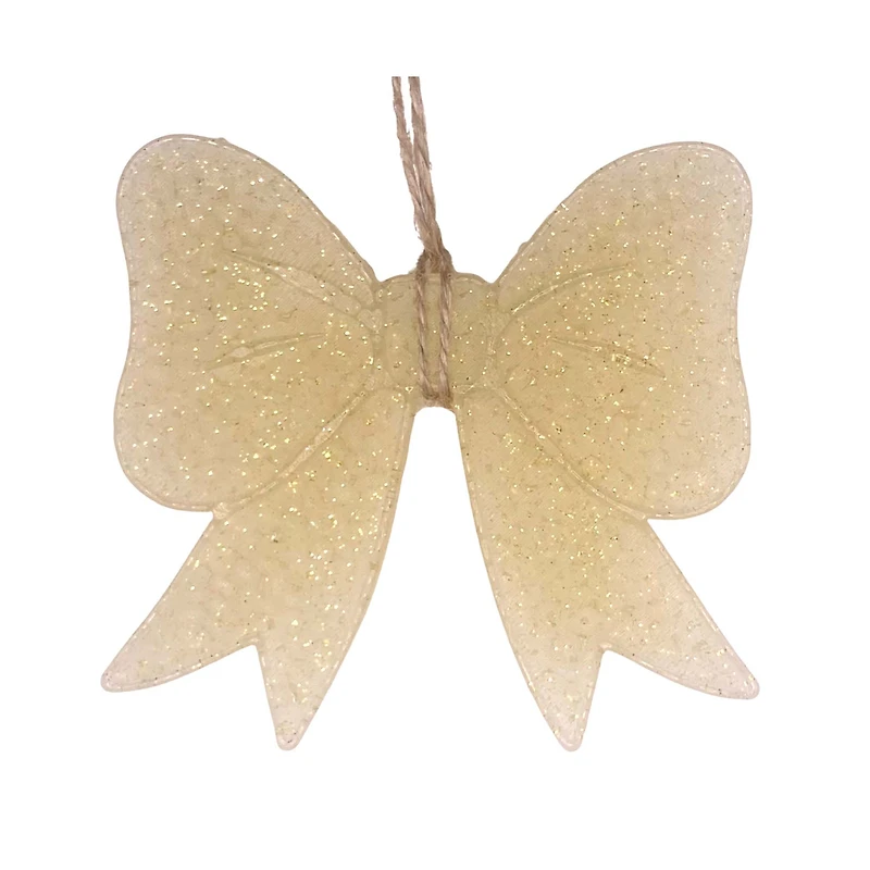 Sparkle Bow Freshie in Gold