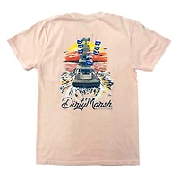 Custom Sunset Sportfisher Yacht Short Sleeve T-Shirt