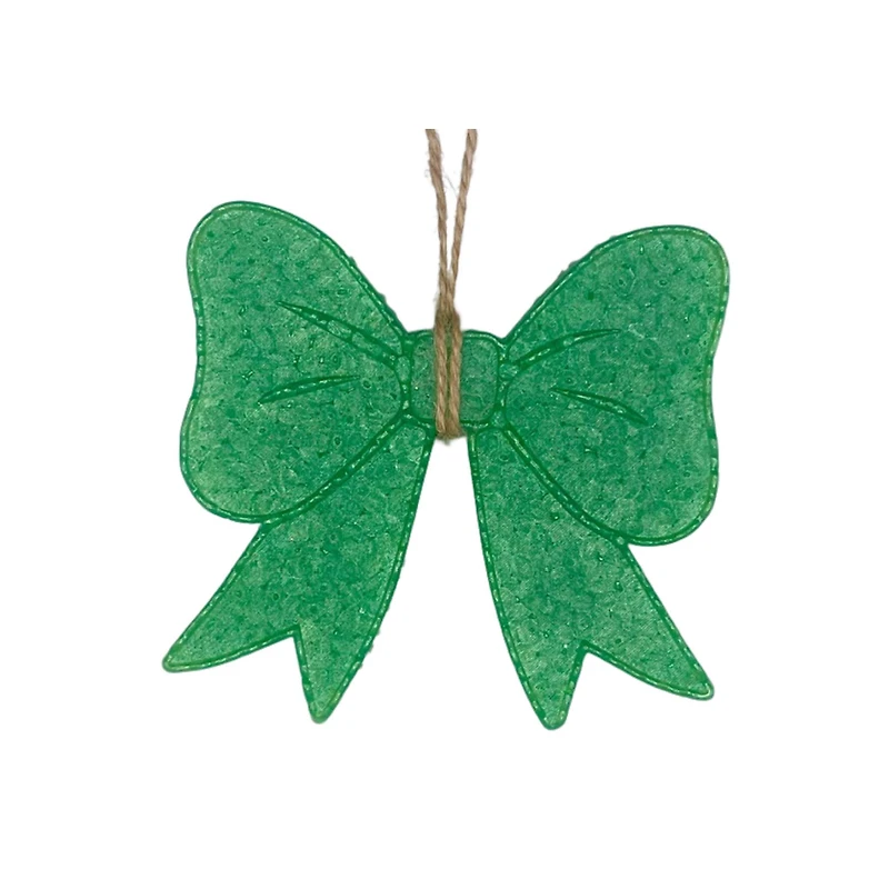 Sparkle Bow Freshie in Green