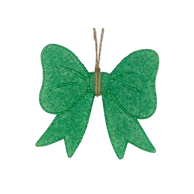 Sparkle Bow Freshie in Green