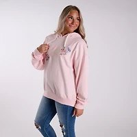 Floral Hoodie Pink