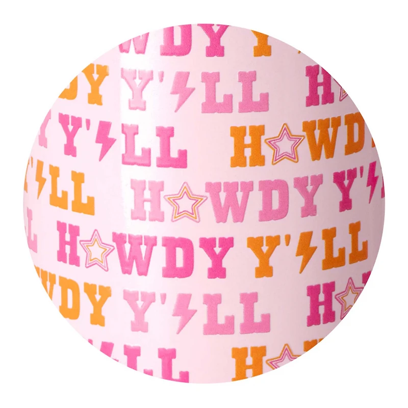 Stemless Wine Tumbler 12oz in Howdy Y'all