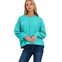 Front Seam Sweater
