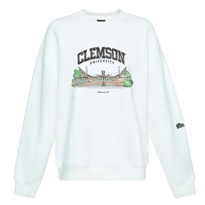 Clemson Classic Era Crewneck Sweatshirt