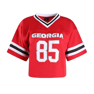UGA Cropped Football Jersey Red