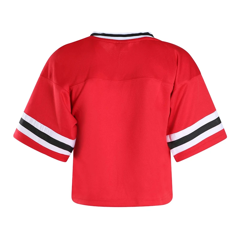 UGA Cropped Football Jersey Red