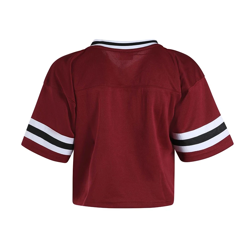 USC Cropped Football Jersey Garnet