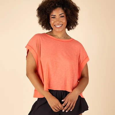 FP Movement My Time Tee Neon Coral