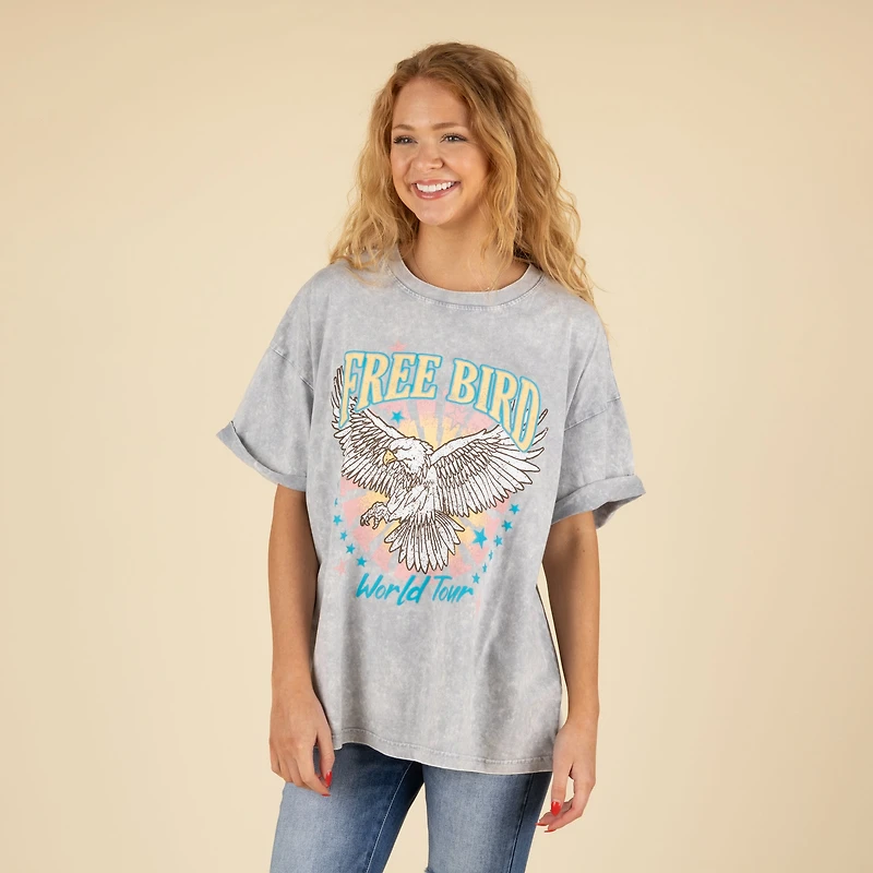 Puff Free Bird Short Sleeve T-Shirt