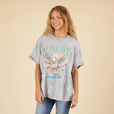 Puff Free Bird Short Sleeve T-Shirt