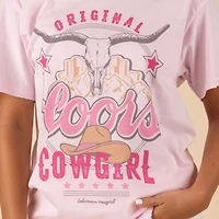 Coors Cowgirl Short Sleeve T-Shirt