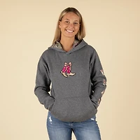 Embroidered Boot Hoodie
