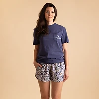 Women's High Waisted Volley Shorts Localflage Bluff