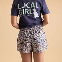 Women's High Waisted Volley Shorts Localflage Bluff