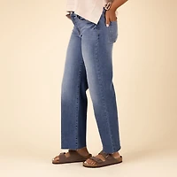 Slim Palazzo Jeans Medium Wash