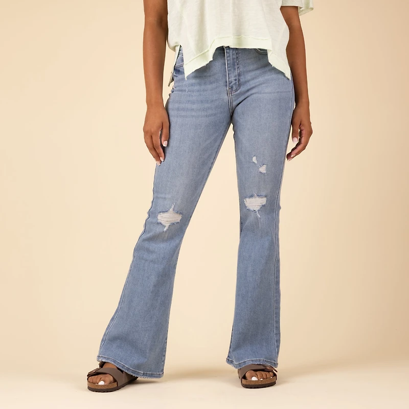 The Odie High Rise Flare Jeans