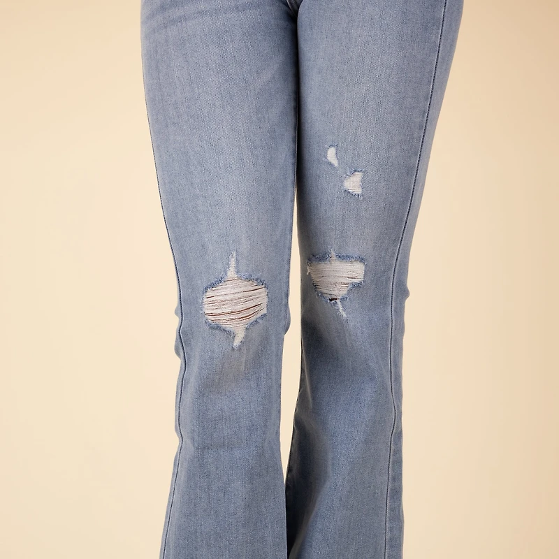 The Odie High Rise Flare Jeans
