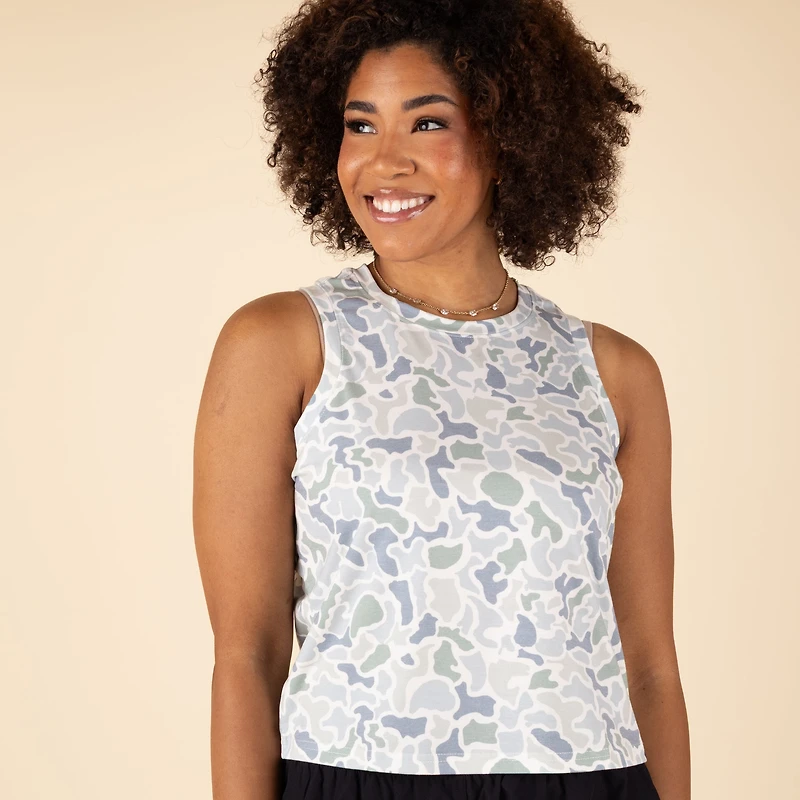 Local Girl Muscle Tank Localflage Coast Camo