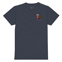 Cowboy Smile Dog Short Sleeve T-Shirt