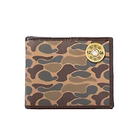 Shotgun Brown Camo Passcase Wallet