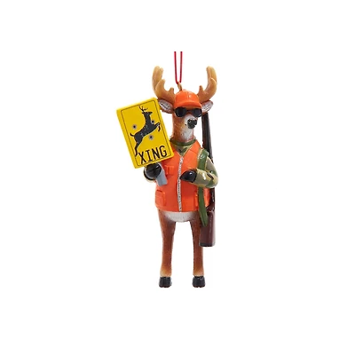 Hunting Deer Ornament