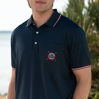Embroidered Tipped Polo