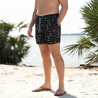 Neon Drinks 6 Inch Swim Shorts