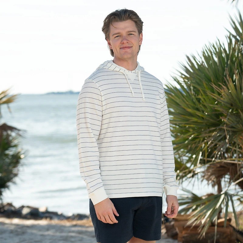 Baja Long Sleeve Pullover Ivory