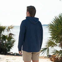 Baja Long Sleeve Pullover Slate Blue