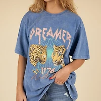 Dreamer Double Tiger Short Sleeve T-Shirt