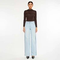 The Clara Asymmetrical Straight Jeans