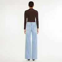 The Clara Asymmetrical Straight Jeans