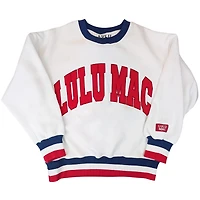 Youth Lulu Mac Social Puff Crewneck Sweatshirt