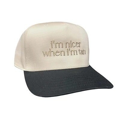 Nicer When I'm Tan Hat in Black