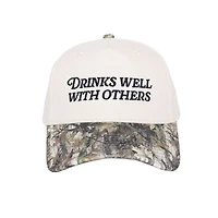 Drinks Well With Others Camo Bill Hat