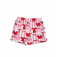 Youth Pink Bows Pajama Set