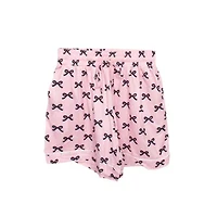 Black Bows Pajama Shorts