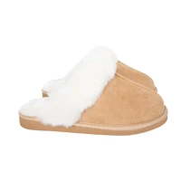 Faux Fur Cozy Slippers Sand