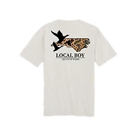 Youth North Carolina Camo Fill Short Sleeve T-Shirt