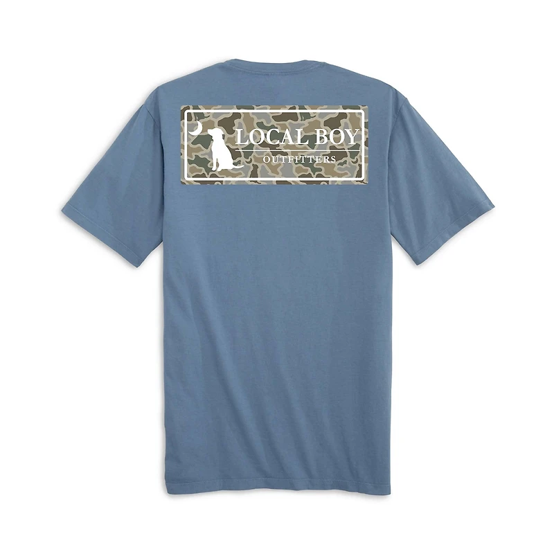 Youth Sand Dog Camo Plate Short Sleeve T-Shirt
